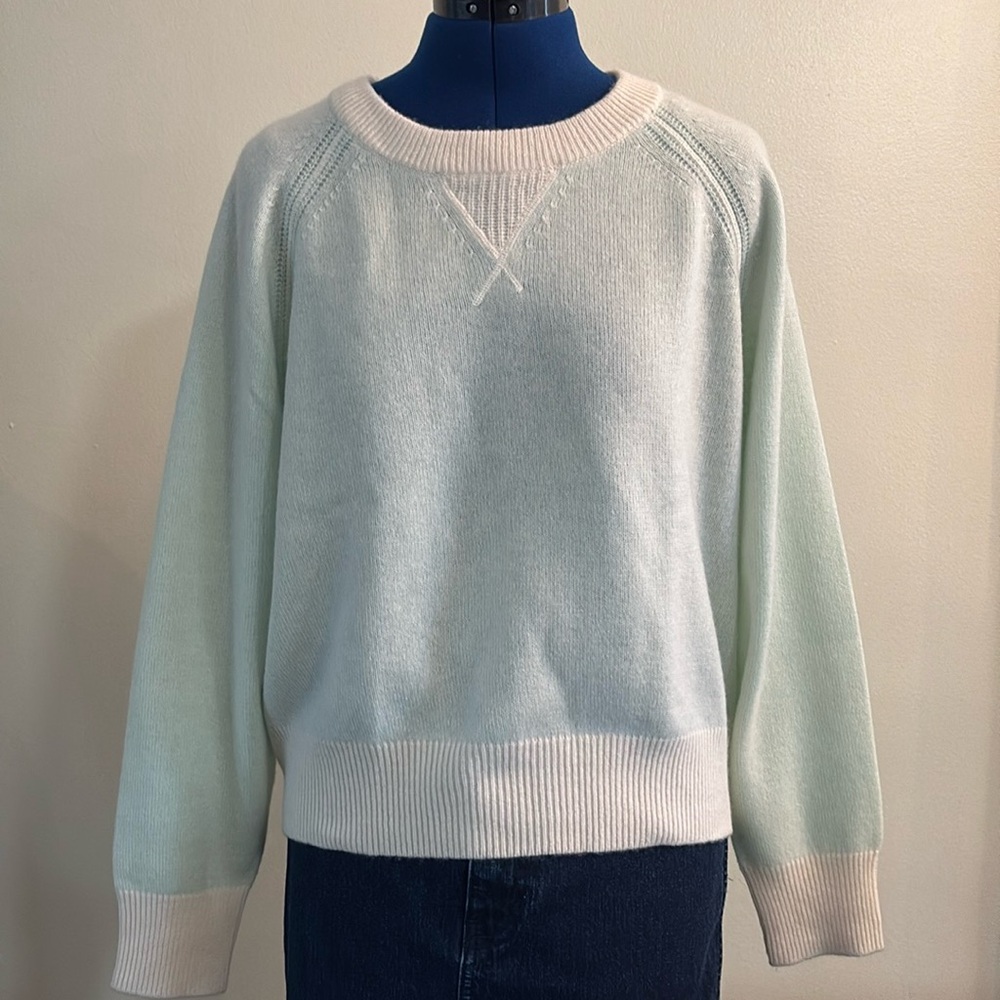 J.Crew Cashmere Sweatshirt style sweater